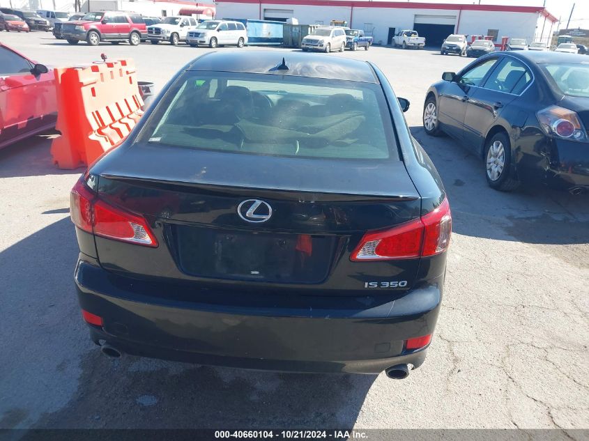 2011 Lexus Is 350 350 VIN: JTHBE5C28B5026371 Lot: 40660104