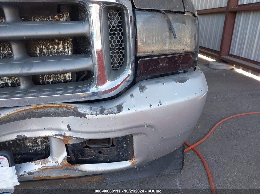 2001 Ford F-250 Lariat/Xl/Xlt VIN: 1FTNW21F11EC11053 Lot: 40660111