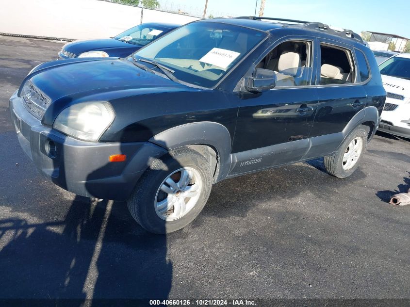 2007 Hyundai Tucson Limited/Se VIN: KM8JN72D27U524294 Lot: 40660126