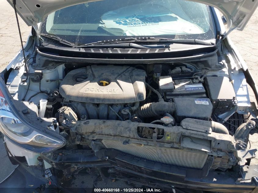 2012 Hyundai Elantra Limited (Ulsan Plant) VIN: KMHDH4AE1CU203726 Lot: 40660168