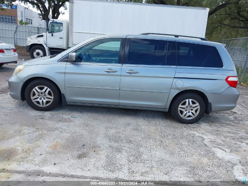 2006 Honda Odyssey Ex-L VIN: 5FNRL38786B111701 Lot: 40660203