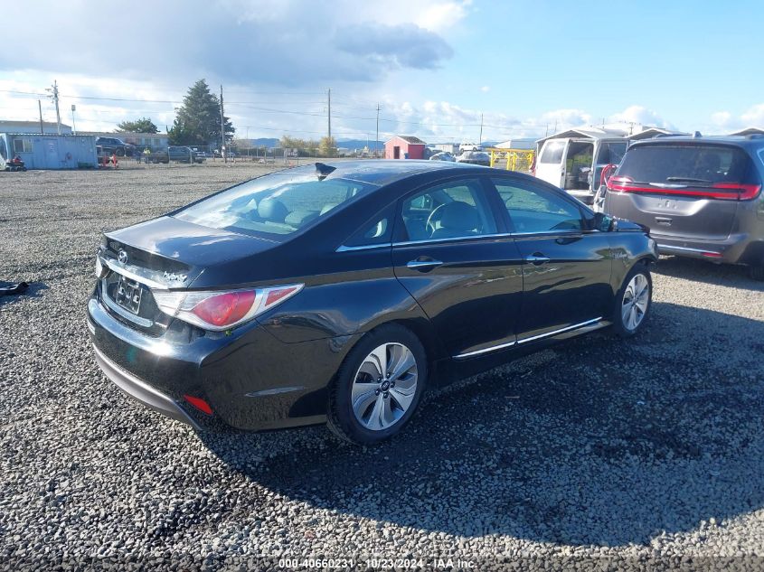 VIN KMHEC4A44FA136121 2015 HYUNDAI SONATA HYBRID no.4