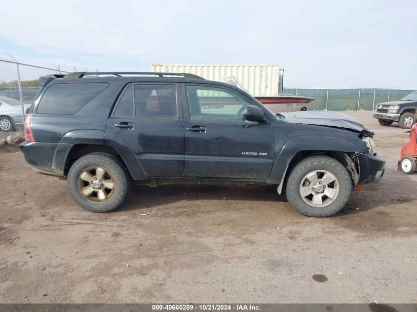 2005 Toyota 4Runner Limited V8 VIN: JTEBT17R050054539 Lot: 40660259