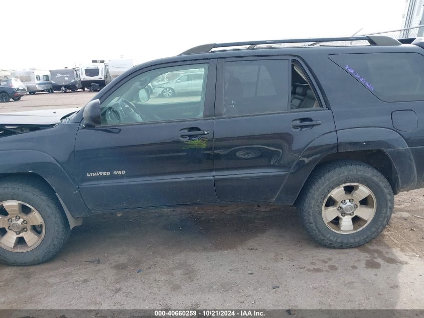 2005 Toyota 4Runner Limited V8 VIN: JTEBT17R050054539 Lot: 40660259