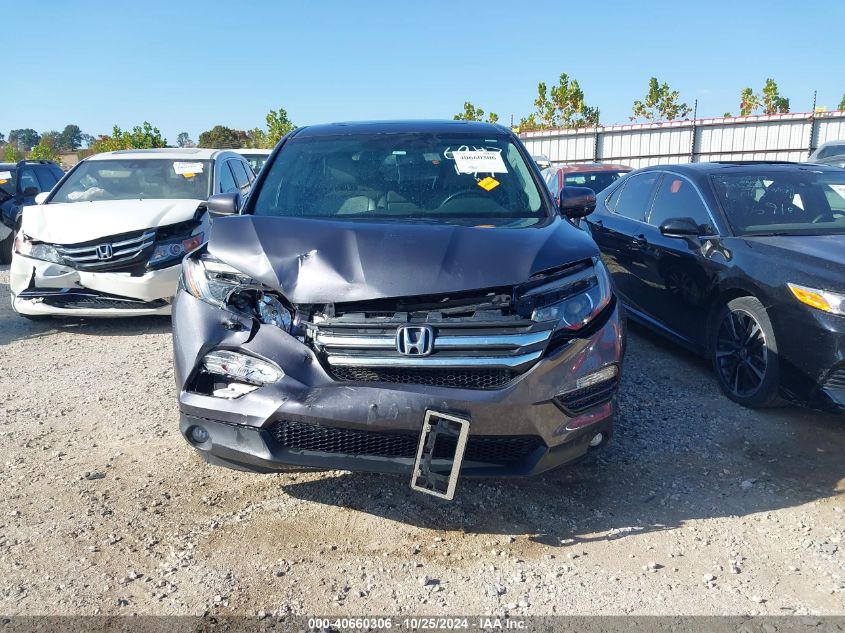 2018 Honda Pilot Ex-L VIN: 5FNYF6H53JB006947 Lot: 40660306