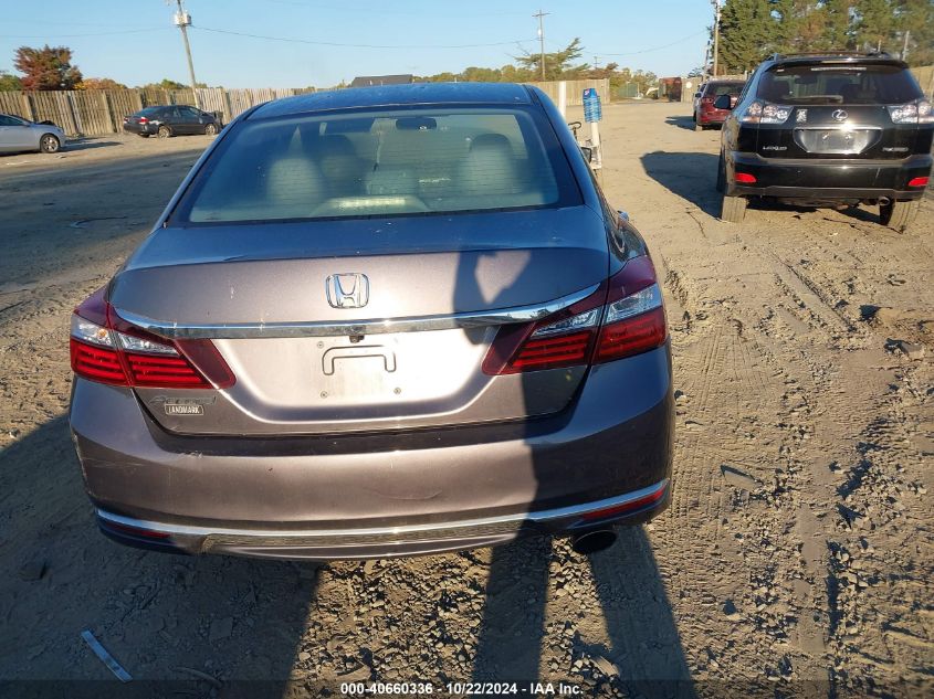 VIN 1HGCR2F39GA052426 2016 Honda Accord, LX no.16