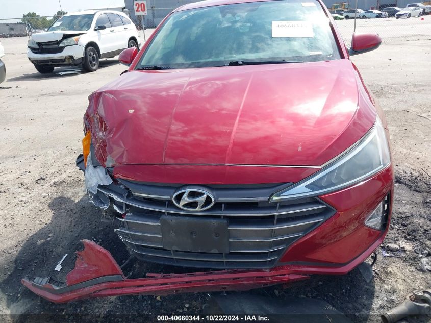 2019 Hyundai Elantra Sel VIN: KMHD84LF5KU764659 Lot: 40660344