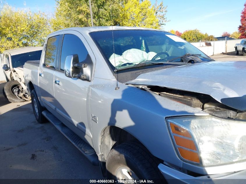 2004 Nissan Titan Xe/Se/Le VIN: 1N6AA07B44N574681 Lot: 40660363