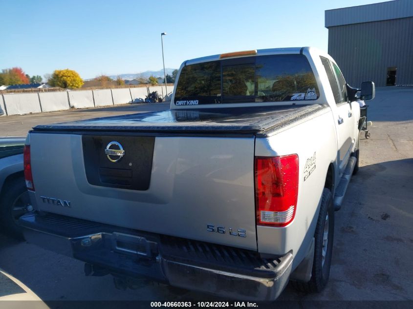 2004 Nissan Titan Xe/Se/Le VIN: 1N6AA07B44N574681 Lot: 40660363