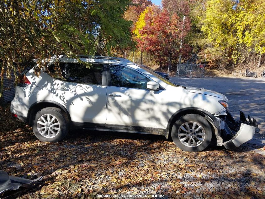 2019 Nissan Rogue Sv VIN: 5N1AT2MV2KC704758 Lot: 40660388