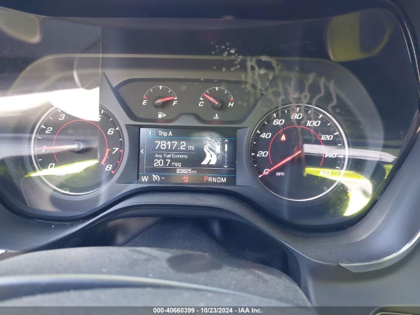 2020 CHEVROLET CAMARO VIN: 1G1FB3DX4L0119213
