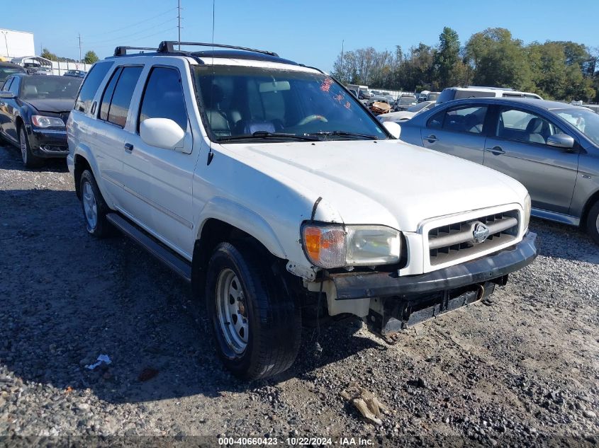 2001 Nissan Pathfinder Le VIN: JN8DR07X21W502683 Lot: 40660423