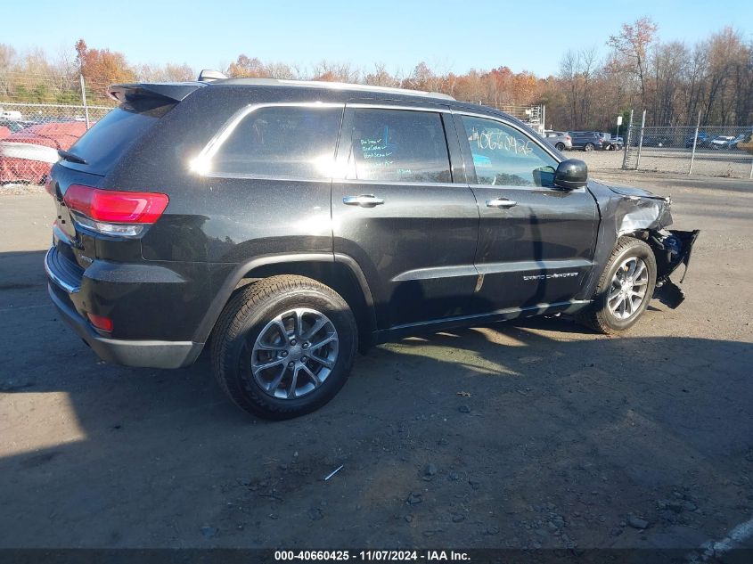 2016 Jeep Grand Cherokee Limited VIN: 1C4RJFBG9GC357459 Lot: 40660425