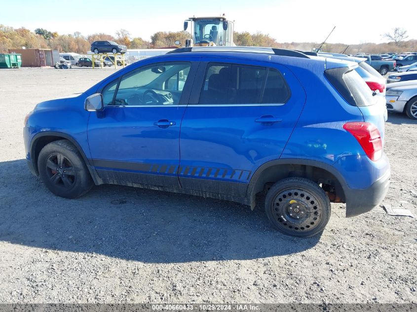 2016 Chevrolet Trax Lt VIN: KL7CJPSB1GB589542 Lot: 40660433