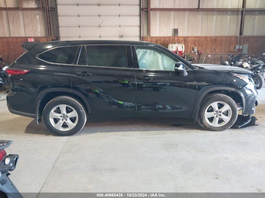 2021 Toyota Highlander Le VIN: 5TDBZRBH8MS149796 Lot: 40660435