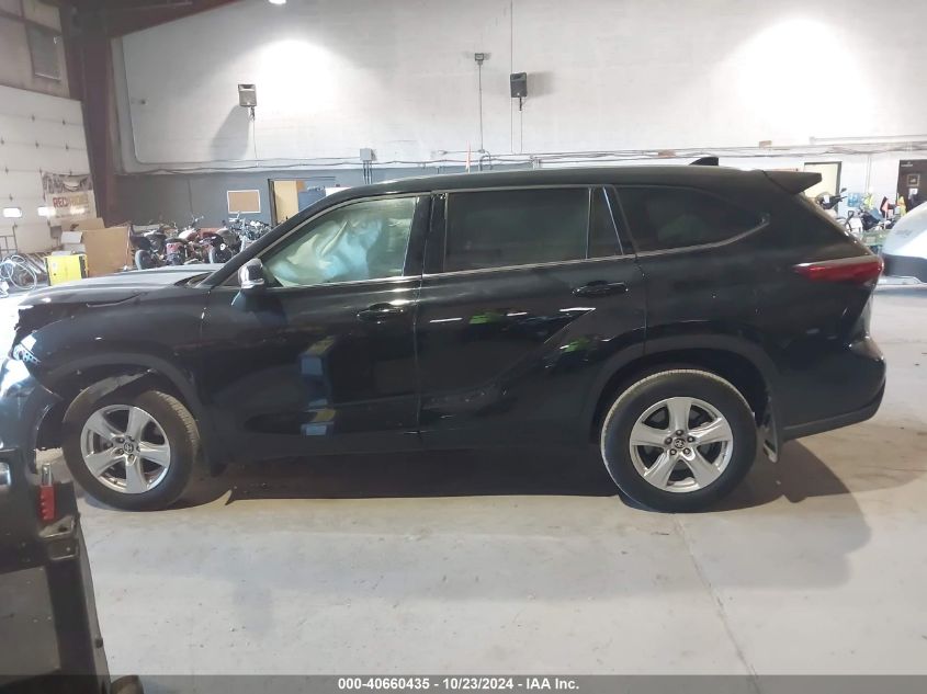 2021 Toyota Highlander Le VIN: 5TDBZRBH8MS149796 Lot: 40660435