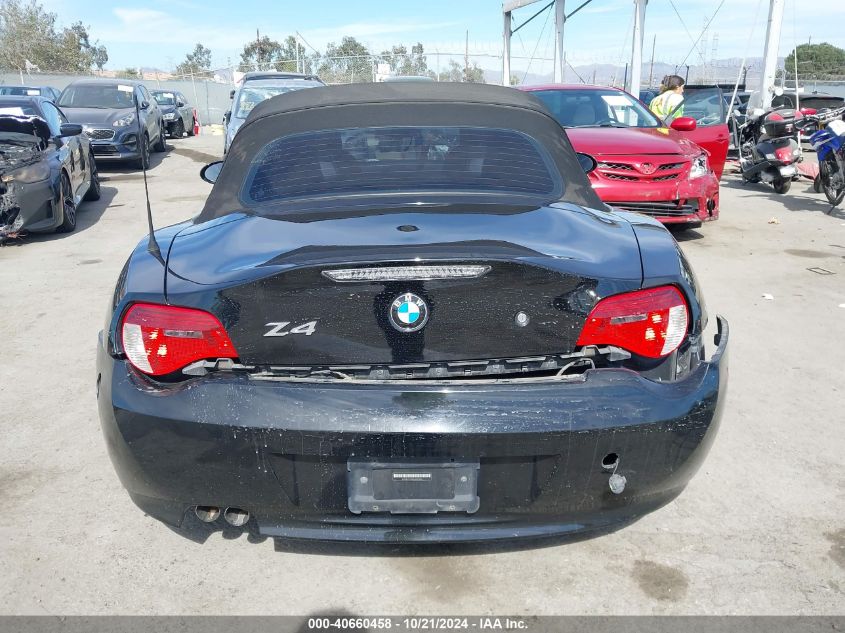 2008 BMW Z4 3.0 VIN: 4USBU33588LW74388 Lot: 40660458