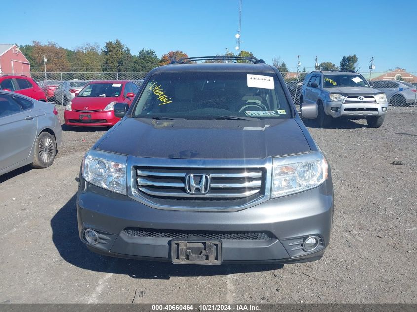 2012 Honda Pilot Ex VIN: 5FNYF3H41CB025019 Lot: 40660464