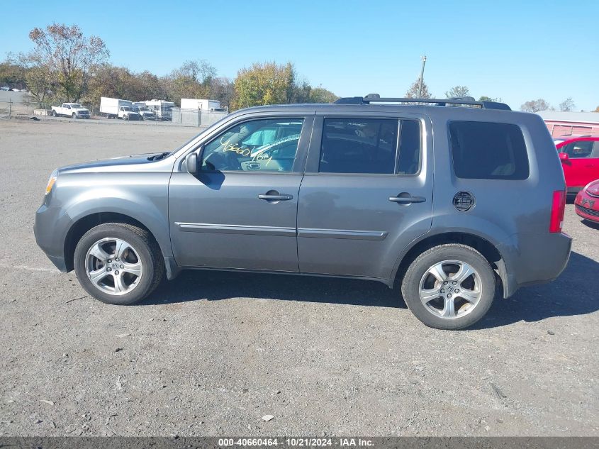 2012 Honda Pilot Ex VIN: 5FNYF3H41CB025019 Lot: 40660464