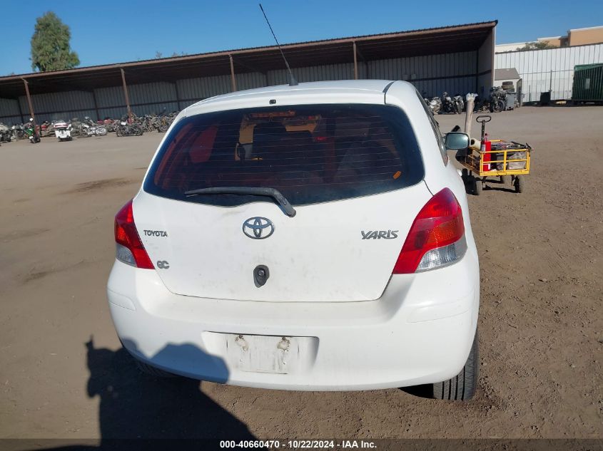 2010 Toyota Yaris VIN: JTDJT4K39A5305334 Lot: 40660470