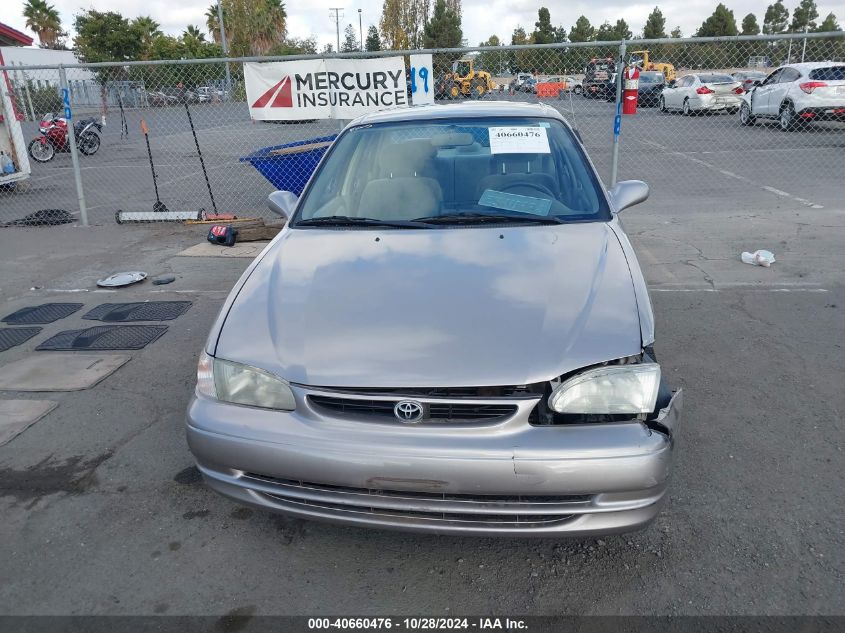 1998 Toyota Corolla Le VIN: 1NXBR18E1WZ098487 Lot: 40660476