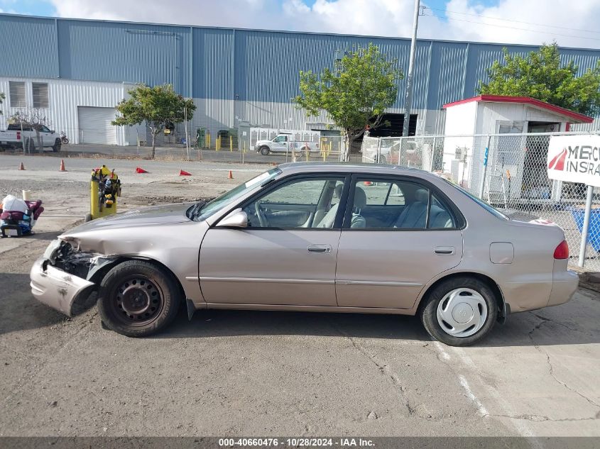 1998 Toyota Corolla Le VIN: 1NXBR18E1WZ098487 Lot: 40660476