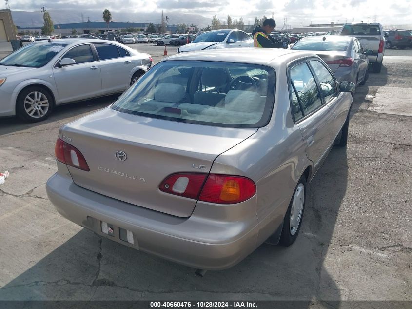 1998 Toyota Corolla Le VIN: 1NXBR18E1WZ098487 Lot: 40660476