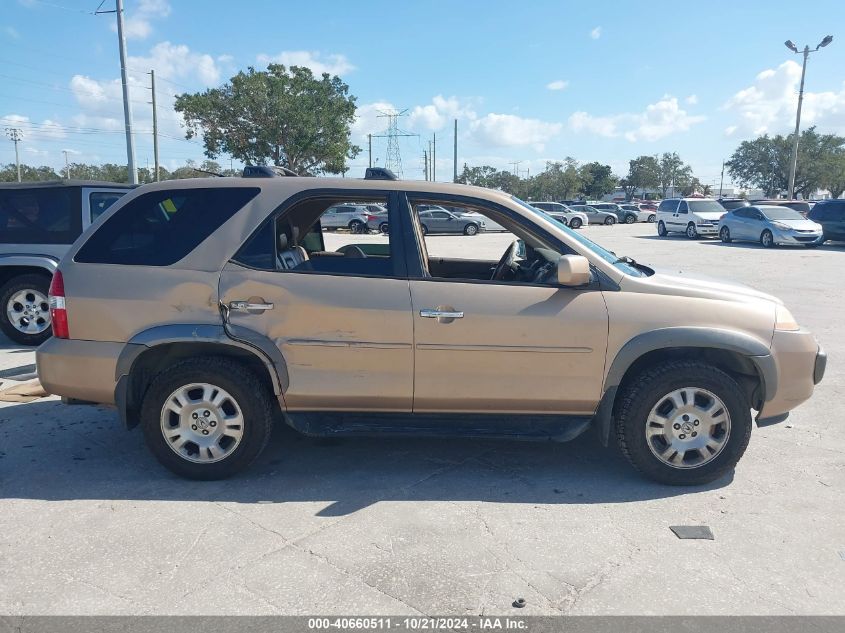 2002 Acura Mdx VIN: 2HNYD18242H517622 Lot: 40660511