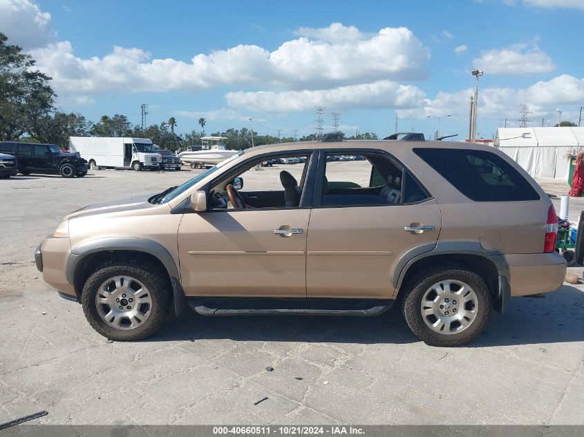 2002 Acura Mdx VIN: 2HNYD18242H517622 Lot: 40660511