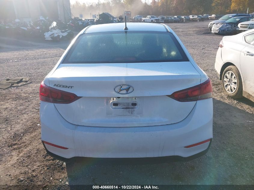 2022 Hyundai Accent Se VIN: 3KPC24A65NE182973 Lot: 40660514