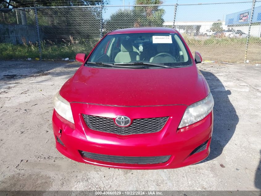 2010 Toyota Corolla Le VIN: 2T1BU4EE3AC426975 Lot: 40660529