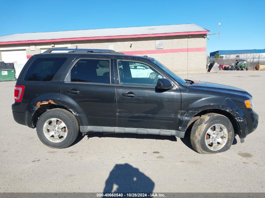 2011 Ford Escape Limited VIN: 1FMCU9EGXBKC46567 Lot: 40660540