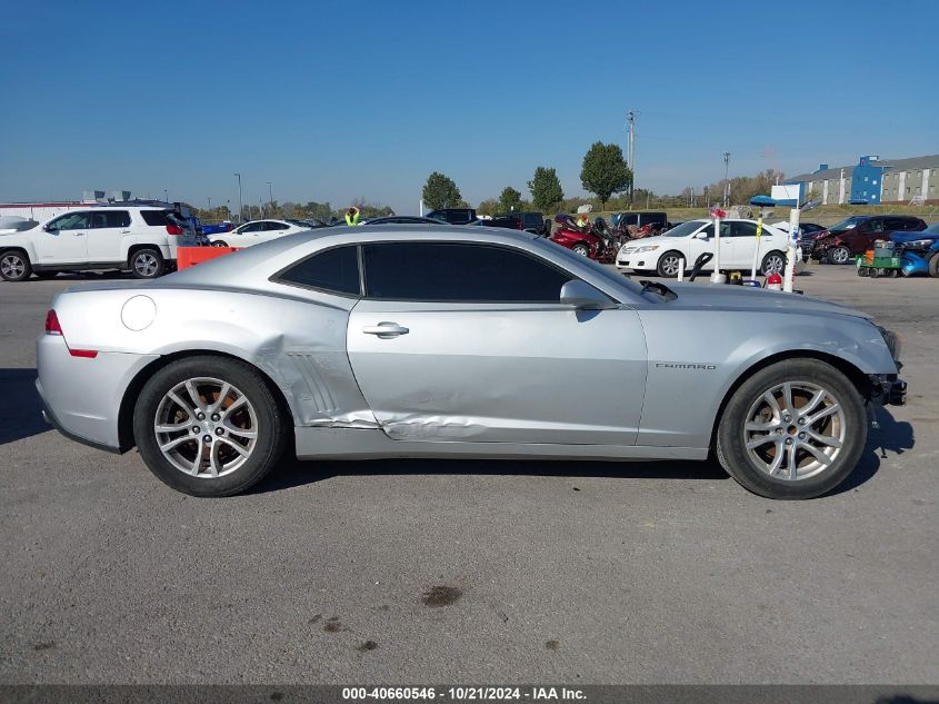 2014 Chevrolet Camaro 2Ls VIN: 2G1FA1E38E9240287 Lot: 40660546