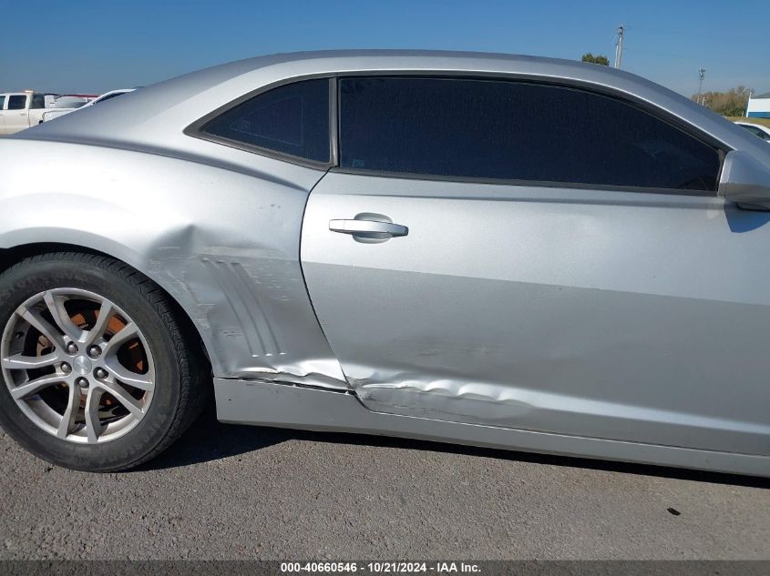 2014 Chevrolet Camaro 2Ls VIN: 2G1FA1E38E9240287 Lot: 40660546