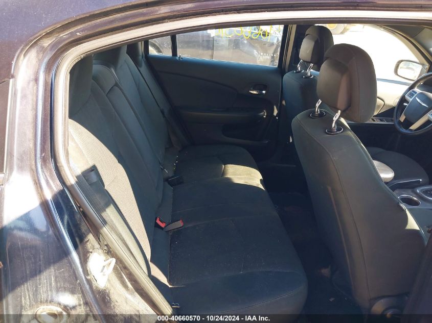 2012 Chrysler 200 Touring VIN: 1C3CCBBB9CN118154 Lot: 40660570