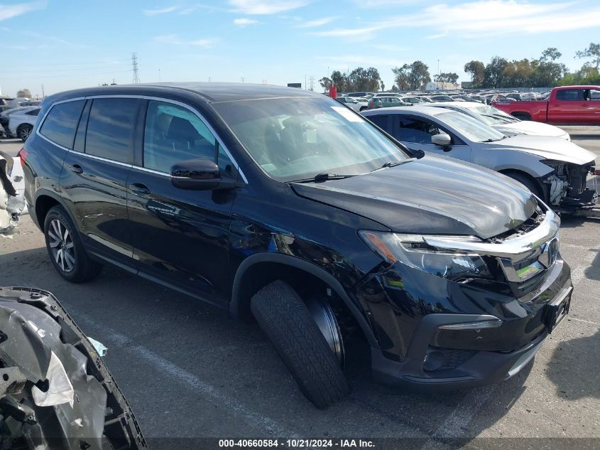 2020 Honda Pilot Awd Ex-L VIN: 5FNYF6H51LB045653 Lot: 40660584