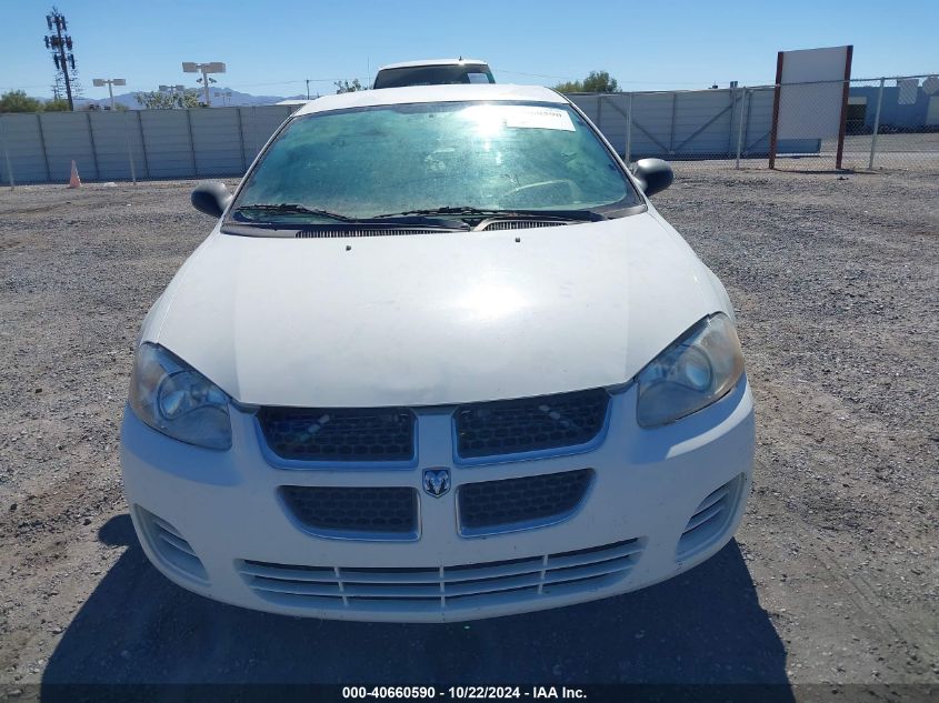 2004 Dodge Stratus Se VIN: 1B3EL36X64N304995 Lot: 40660590