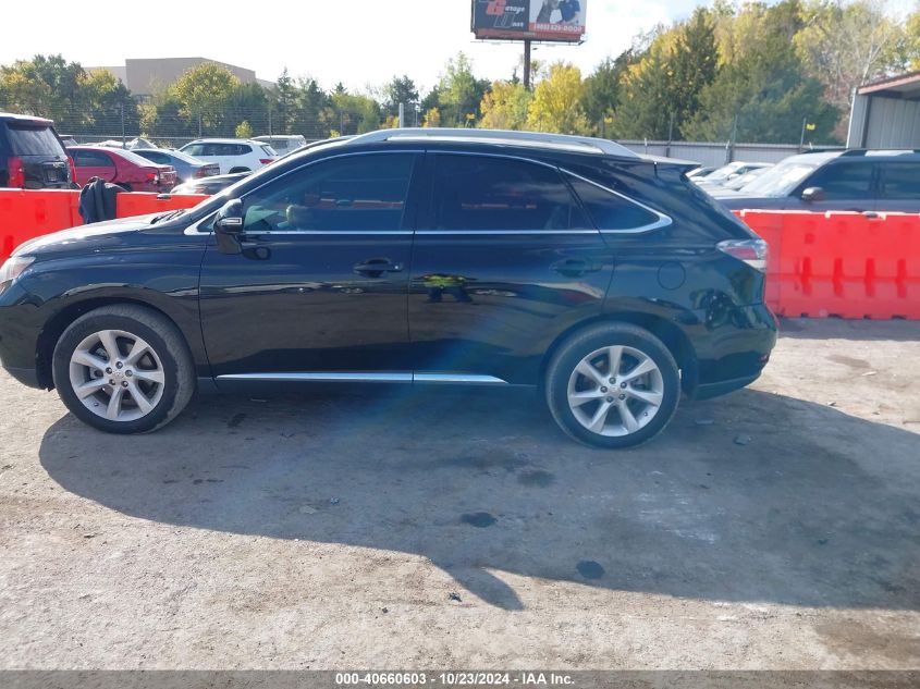 2011 Lexus Rx 350 VIN: 2T2ZK1BA8BC050498 Lot: 40660603