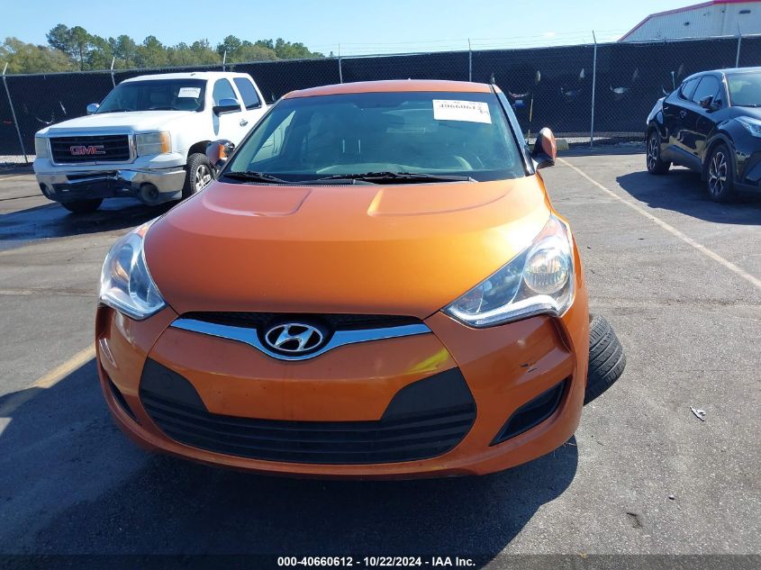 2016 Hyundai Veloster VIN: KMHTC6AD3GU252302 Lot: 40660612