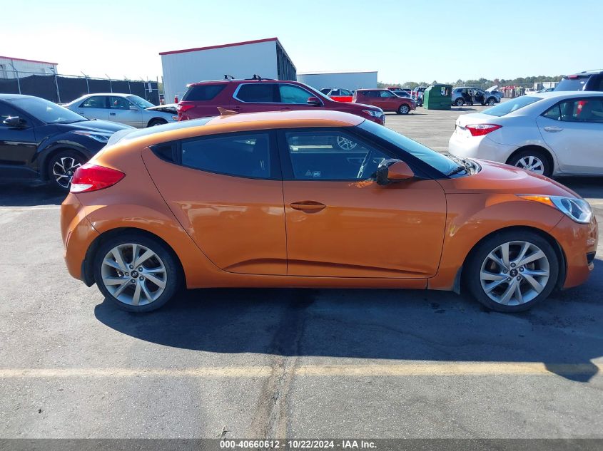 2016 Hyundai Veloster VIN: KMHTC6AD3GU252302 Lot: 40660612