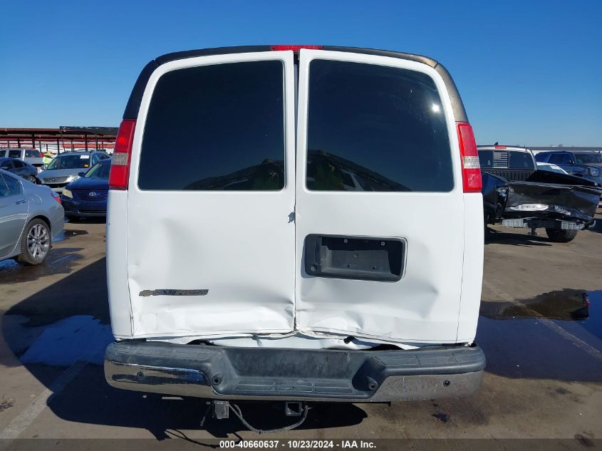 2017 Chevrolet Express 2500 Work Van VIN: 1GCWGBFF1H1102247 Lot: 40660637