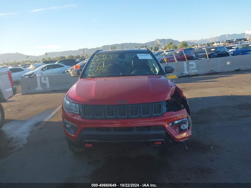 2018 Jeep Compass Trailhawk 4X4 VIN: 3C4NJDDB9JT129946 Lot: 40660649