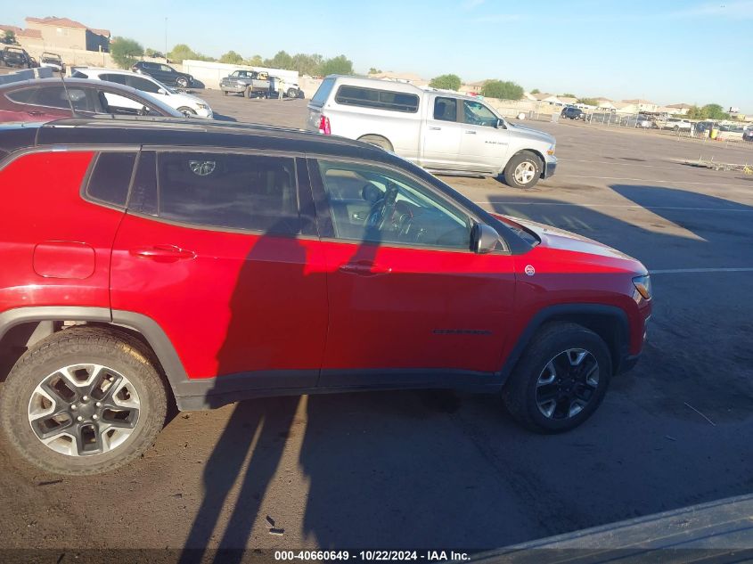 2018 Jeep Compass Trailhawk 4X4 VIN: 3C4NJDDB9JT129946 Lot: 40660649