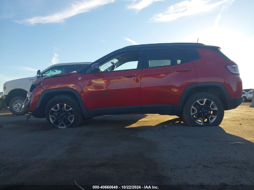 2018 Jeep Compass Trailhawk 4X4 VIN: 3C4NJDDB9JT129946 Lot: 40660649