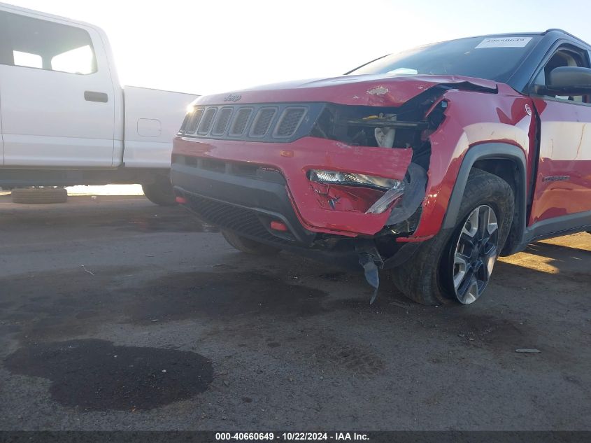 2018 Jeep Compass Trailhawk 4X4 VIN: 3C4NJDDB9JT129946 Lot: 40660649