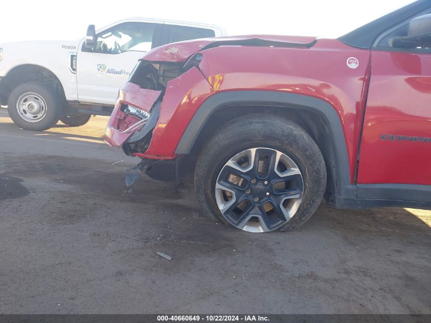 2018 Jeep Compass Trailhawk 4X4 VIN: 3C4NJDDB9JT129946 Lot: 40660649