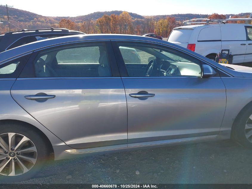 2015 Hyundai Sonata Sport VIN: 5NPE34AF5FH051836 Lot: 40660678