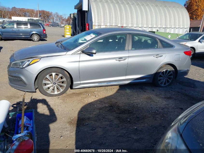 2015 Hyundai Sonata Sport VIN: 5NPE34AF5FH051836 Lot: 40660678