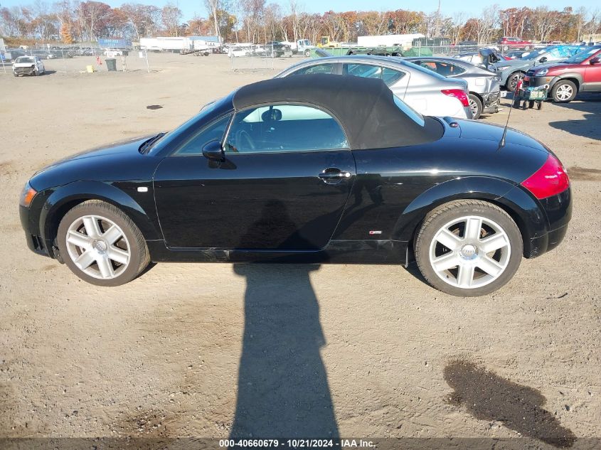 2004 Audi Tt 3.2L VIN: TRUUF28N941015713 Lot: 40660679