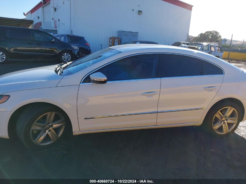 2013 Volkswagen Cc 2.0T Sport VIN: WVWBP7AN0DE551755 Lot: 40660724